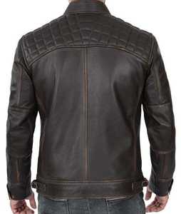 Veste de moto unisexe en cuir coupe-vent 2026 OEM |   Veste de moto personnalisée pour motards |   Commandes en gros directes d'usine - Product Image 4