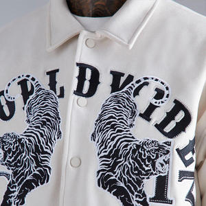 เสื้อแจ็คเก็ตวาร์ซิตี้ผู้ชายแบบลำลองสั่งทำพิเศษ คอตั้ง คุณภาพพรีเมียม  มีจำหน่ายหลายสี - Product Image 2