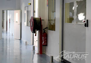 Porte en acier inoxydable à haute étanchéité à l'air, à haute vitesse, automatique, pour salle blanche pressurisée STX-CR500, environnements hygiéniques - Product Image 6