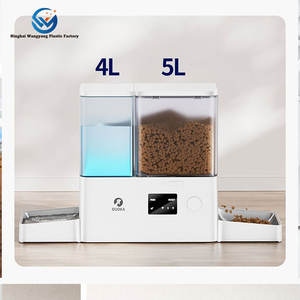 Fabrika yeni akıllı 2-in-1 entegre <span class=keywords><strong>Pet</strong></span> su ve tahıl besleyici 4L WiFi otomatik All-in-One zamanlı kedi besleyici dağıtıcı - Product Image 1