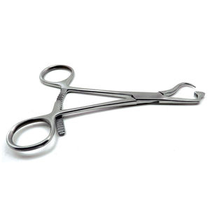 Pince de maintien osseux pour plaques chirurgicales 5,5 pouces en acier inoxydable, instrument manuel en métal, ensemble de classe II pour usage orthopédique, réutilisable - Product Image 3