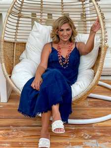 Summer New Women's Casual <b>Dresses</b> Sleeveless Mini <b>High</b> <b>Waist</b> V-Neck Chiffon Floor-Length Washable for Party Evening Events - Product Image 5