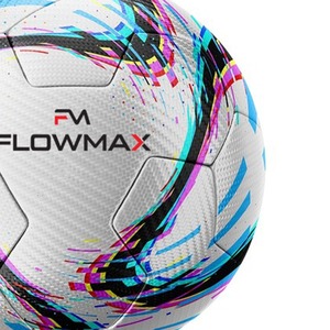 Flowmax Ballon de football personnalisable de haute qualité en PU et cuir Ballon de football d'équipe pour l'entraînement des adultes avec logo imprimé - Product Image 4