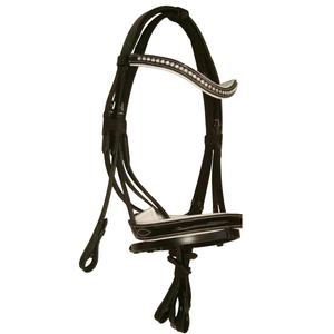 Équipement d'équitation abordable Tack Set Élégant Looking Meilleure vente de bride en cuir de cheval dans un design réglable attrayant - Product Image 1