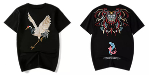 T-shirts phosphorescents Max personnalisés de haute qualité à impression décontractée pour hommes - Product Image 4