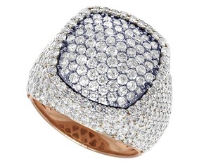 Customized Luxury Fine Hip Hop Iced Out In 925 Sterling <b>Silver</b> Moissanite Diamond Custom <b>Ring</b> for <b>Men</b> - Product Image 2