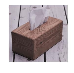 Boîte à mouchoirs en bois couverture carré en bois d'acacia en forme de boîte à mouchoirs personnalisée au prix de gros - Product Image 3