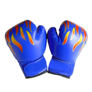 Gants de boxe professionnels pour adultes, en cuir véritable, fabriqués au Pakistan - Product Image 4