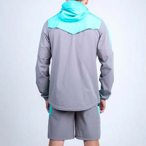 Chaqueta Cortavientos de Invierno para Hombre, Nueva Moda, Impermeable, con Capucha, Tela de Lona, Duradera, Colores Contrastantes, Estilo Moderno - Product Image 6