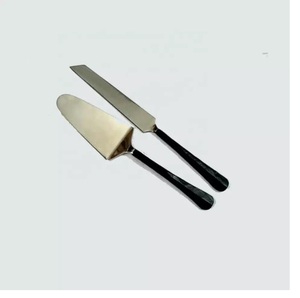Nouveau service à fromage en métal pour le fromage Nouveau service de couverts en métal dernier ensemble de fromage en métal avec poignée en marbre pour servir la vaisselle - Product Image 1