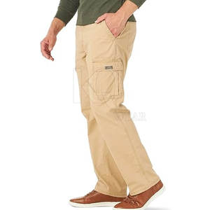 Pantalones Cargo Ligeros para Hombre, Estilo Urbano, Corte Relajado, Tela Resistente, Diseñados para Uso Diario y Atuendos Casuales - Product Image 4