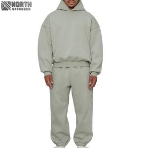 Survêtement en polyester et coton épais de haute qualité pour hommes, survêtements baggy vierges pour hommes, survêtement de football - Product Image 2