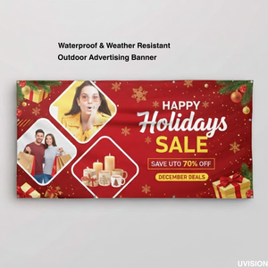 Pancarta Flexible de PVC Impresa con UV Personalizada |   Impresión de Pancartas Publicitarias para Interiores y Exteriores - Product Image 2