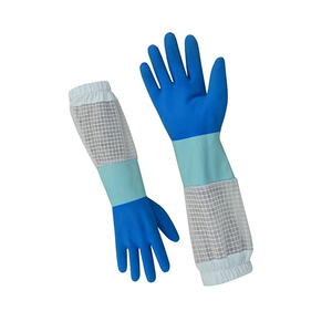 Guantes de apicultura de cuero de alta calidad Forro de algodón Guantes DE SEGURIDAD DE PROTECCIÓN flexibles Embalaje personalizado ignífugo al por mayor - Product Image 3
