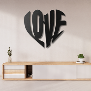 Décoration murale en métal noir de style moderne pour la maison - Product Image 4