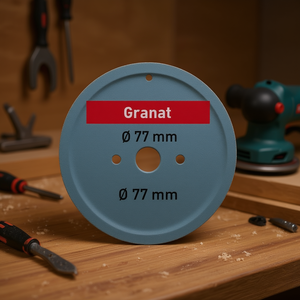 Discos de Lijado Abrasivos Festool STF D77/6 Granat, Paquete de 50 Piezas - Product Image 3