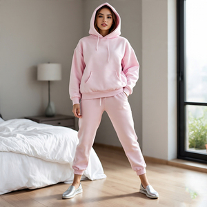 Chándal de mujer Ropa deportiva Jogging Chándal Sudadera con capucha y pantalones de chándal Conjuntos de dos piezas Jersey transpirable Chándal Señoras - Product Image 6