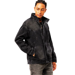 Chaqueta Vaquera Personalizada de Excelente Calidad, Chaqueta Duradera de Moda Casual Urbana Clásica Vintage de Alta Calidad - Product Image 4