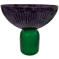 Vase en verre soufflé à la main, écologique et moderne, pour mariages, baby showers, anniversaires, événements Diwali