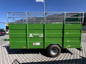 Remolque para Ganado con Certificación CE y Escaleras Hidráulicas para el Transporte de Animales - Product Image 6