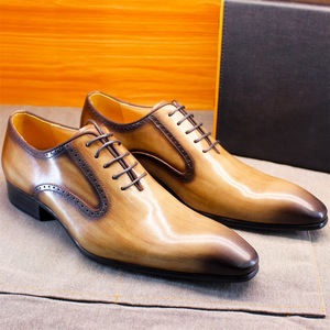 รองเท้าลำลองพื้นน้ำหนักเบาและรองเท้าใส่สบายสำหรับผู้ชาย รองเท้าหนัง - Product Image 5