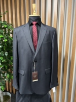 Costume d'élite professionnel pour homme, grande taille, en viscose et polyester de qualité turque, anti-plis, croisé, pour affaires et occasions décontractées