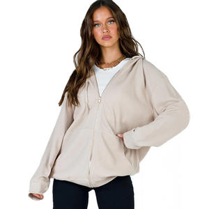 Sweats à capuche pour femmes sweats surdimensionnés pull polaire chandails hiver automne tenues vêtements de mode français Terry sweats à capuche pour femmes - Product Image 4