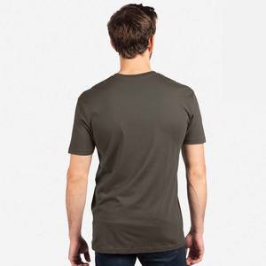 Verano CVC cuello redondo Camiseta transpirable hombre ligero camisetas personalizadas - Product Image 4