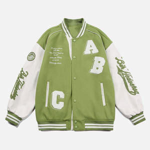 Veste universitaire personnalisée directement en usine veste unisexe en laine et en cuir de qualité supérieure fabriquée par Hanger Impex - Product Image 4