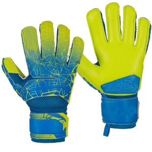 Gants de gardien de but en latex allemand de qualité supérieure avec sangle de poignet réglable et design antidérapant pour une utilisation en extérieur - Product Image 6