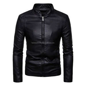 Veste en cuir de vachette véritable pour hommes de haute qualité personnalisée haut de gamme blindé équitation course moto équipement fermeture éclair poche hiver - Product Image 1