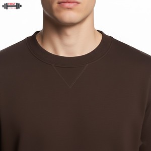 Sweatshirts d'hiver pour femmes respirants et tendance, style décontracté streetwear, meilleure qualité, oversize, épaules tombantes, polyester/coton - Product Image 2
