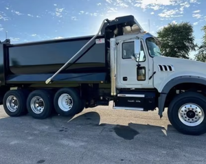 ดีที่สุด!! รถดัมพ์มือสองราคาประหยัด ปี 2021 2022 ยี่ห้อ Granite รุ่น 64FR แบบสามเพลา เครื่องยนต์ MP8 455 แรงม้า เกียร์อัตโนมัติ - Product Image 2