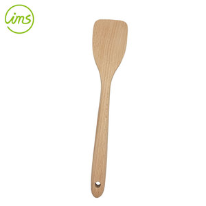 Espátula de Cocina de Madera de Haya Natural al por Mayor - Ecológica, Segura para Alimentos, Ligera y Apta para Lavavajillas - Product Image 2