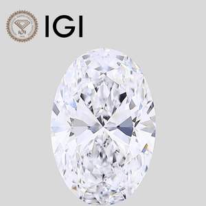 เพชรรูปวงรีทรง1CT สำหรับ Vvs1รูปวงรี Vs1 Vvs2 Vs2รูปวงรี - Product Image 1