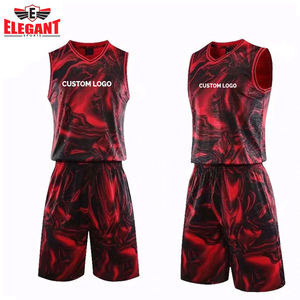 Ensemble de maillots de basket-ball de haute qualité, design classique, uniforme de basket-ball personnalisé par sublimation, dernier style - Product Image 4