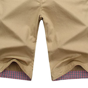 Shorts de course de gymnastique d'été pour hommes élégants Logo en relief 3D High Street Sport Biker Shorts à vendre Motif solide brodé - Product Image 3