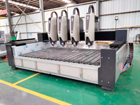 Routeur CNC 3 axes abordable pour la gravure de pierre, marbre et granit avec haute précision, garantie 1 an
