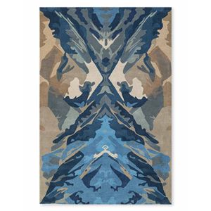 Imperial Earls Hand <b>Tufted</b> Rug Classic Style High Quality Durable Cotton with Cut Pile Modern Design - Product Image 1