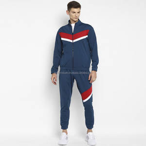 Survêtement Homme de Haute Qualité en Coton/Polyester Designs Personnalisés Fermeture Éclair Complète Manches Longues Écologique Coupe-Vent Confortable - Product Image 1