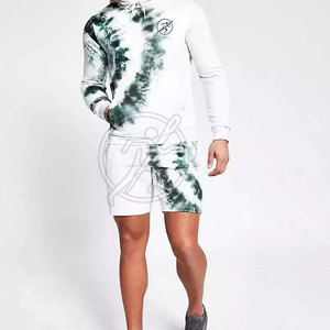 Venta en línea Mejor Precio Hombres Sudadera con capucha Conjunto corto Ligero Personalizado Hombres Sudadera con capucha y conjunto corto - Product Image 6