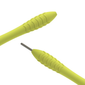 Cubierta de silicona antifatiga para mango de espejo dental, con vástago de rosca estándar, tacto suave, color verde lima (Chartreuse), Pakistán - Product Image 4