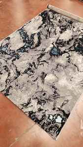 Tapis moderne à imprimé animal en polyester à poils ras, fin, fabriqué à la machine, pour salon, décoration intérieure, lavable, vente en gros usine - Product Image 2