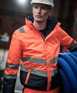 Vêtements de Construction Offre Spéciale haute visibilité Hivis réfléchissant sécurité imperméable vêtements de travail uniformes haute visibilité - Product Image 2