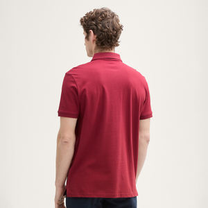 Polo unisex OEM ODM algodón piqué tela 225 GSM uniforme corporativo ropa de golf impresión personalizada proveedor de Bangladesh Polos - Product Image 2