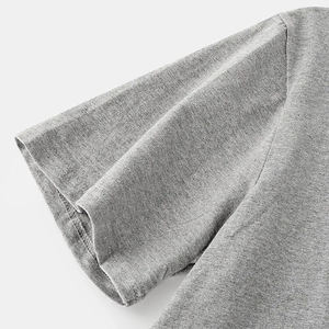 เสื้อยืดกีฬาผู้ชายพิมพ์ลายตัวอักษรและลายน้ำหนักมากเสื้อยืดผ้าฝ้าย100% พิมพ์ลาย - Product Image 6