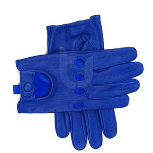 Gants de conduite d'hiver en cuir de vachette véritable personnalisables, de haute qualité, doux, confortables, coupe-vent et antidérapants pour la conduite - Product Image 5