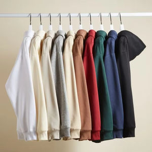 Sudaderas con capucha de poliéster y algodón de 300Gsm en blanco para hombres, ideales para logotipo personalizado e impresión, sudaderas con capucha para hombres - Product Image 5