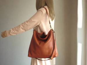 กระเป๋าสะพายข้างหนังแท้สำหรับผู้หญิงสินค้ามาใหม่กระเป๋าโท้ท LHB-0156ทนทานพร้อมซิปปิด - Product Image 4