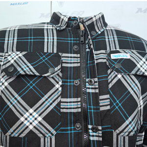 Camisa de Franela para Motocicleta con Protección CE, Ropa para Motociclistas, Proveedor OEM, Exportación al por Mayor, Fabricación - Product Image 4